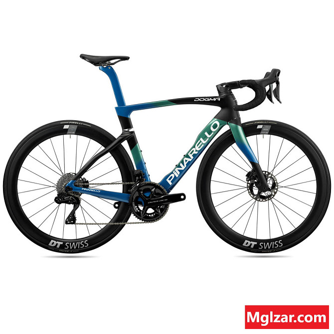 2024 Pinarello Dura Ace Di2 - Nebula Green Blue Road Bike (WAREHOUSEBIKE) Гадаад хот - зураг 1