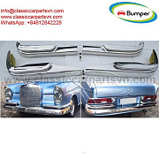 Mercedes W111 W112 Fintail Saloon bumpers (1959-1968) Foreign city