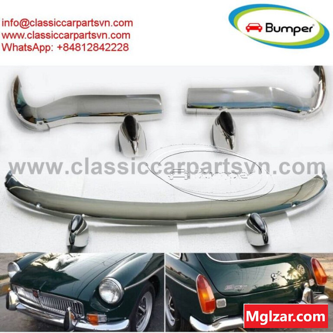 Mgb GT 1970 Split bumpers full set new Гадаад хот - зураг 1