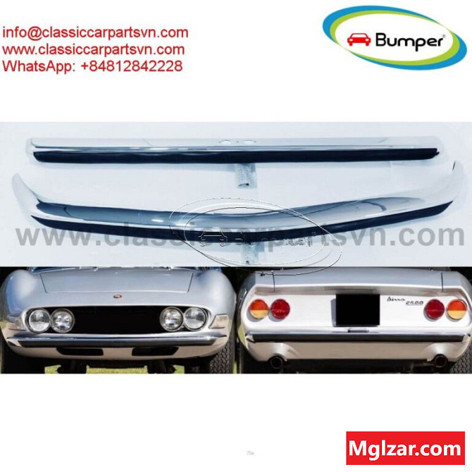 Fiat Dino Spider 2.4 (1969-1973) bumpers Иностранный город - изображение 1