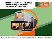 Shape Unique Spaces with Container Solutions: Experts in Container Conversion in Dubai, UAE Гадаад хот