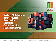 Webox Solutions: Premium Shipping Container for Sale Houston Texas Гадаад хот