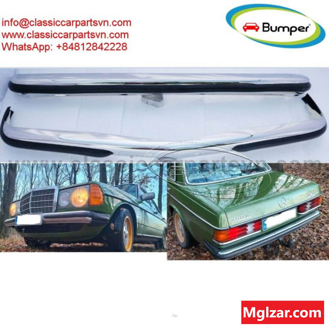 Mercedes W123 sedan bumpers (1976–1986) Иностранный город - изображение 1