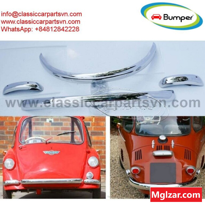 Heinkel Kabine and Trojan 1955 bumpers Иностранный город - изображение 1