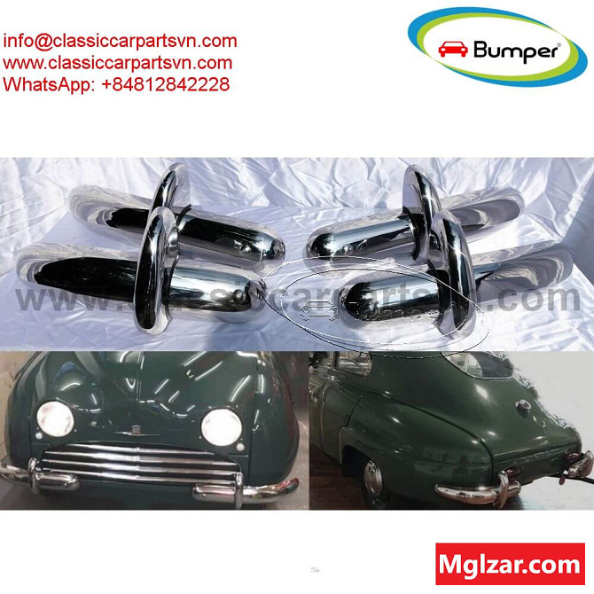 Saab 92 (1949-1951) and Saab 92B (1952-1956) bumpers by stainless steel new Ulaanbaatar - photo 1