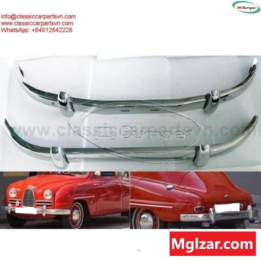 Saab 93 (1956-1959) bumpers full set new by stainless steel Ulaanbaatar - photo 1