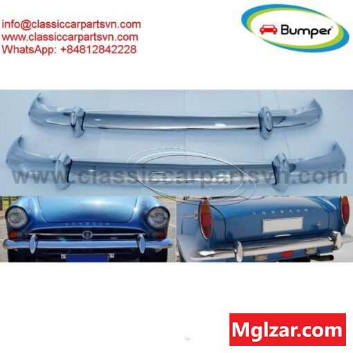 Sunbeam Alpine Series 4, Series 5 (1964-1968) and Sunbeam Tiger (1964-1967) bumpers without rubber Ulaanbaatar - photo 1
