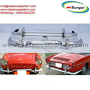 Renault Caravelle and Floride, coupé and cabrio (1958-1968) bumpers with over riders Renault Caravel Foreign city