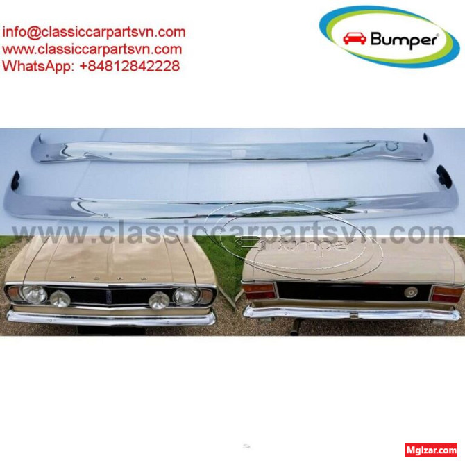 Ford Lotus Cortina MK2 bumpers Иностранный город - изображение 1