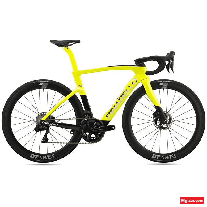 2025 Pinarello Dogma F Dura Ace Di2 - Aurik Yellow Road Bike (KINGCYCLESPORT) Гадаад - зураг 1