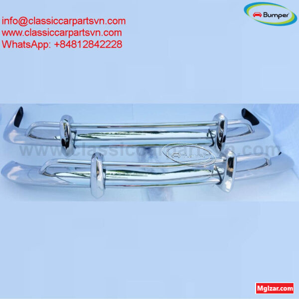 VW Karmann Ghia US Export style bumpers year (1970-1971) by stainless steel new Гадаад - зураг 1