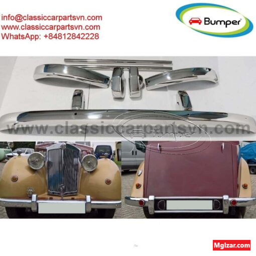 Triumph Renown saloon 1949–1954 bumper by stainless steel new Улан-Батор - изображение 1