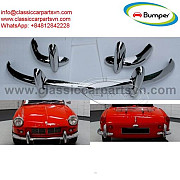 Triumph Spitfire MK1, MK2, GT6 MK1 (1962-1968) bumpers by stainless steel Гадаад