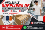 Wholesale iPhone 17/16/15/14/13 pro max (UK, US. EU. HK Spec) Гадаад